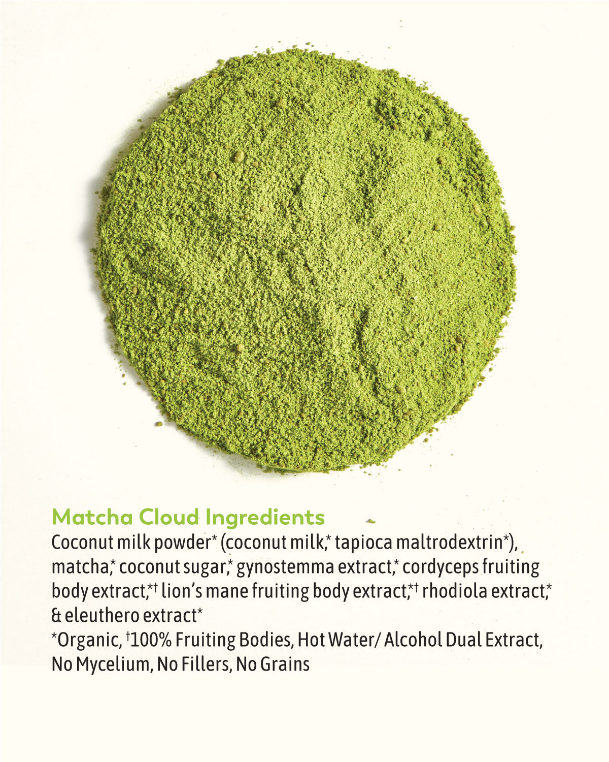 MATCHA CLOUD | 6oz/24 svgs | Case of 6