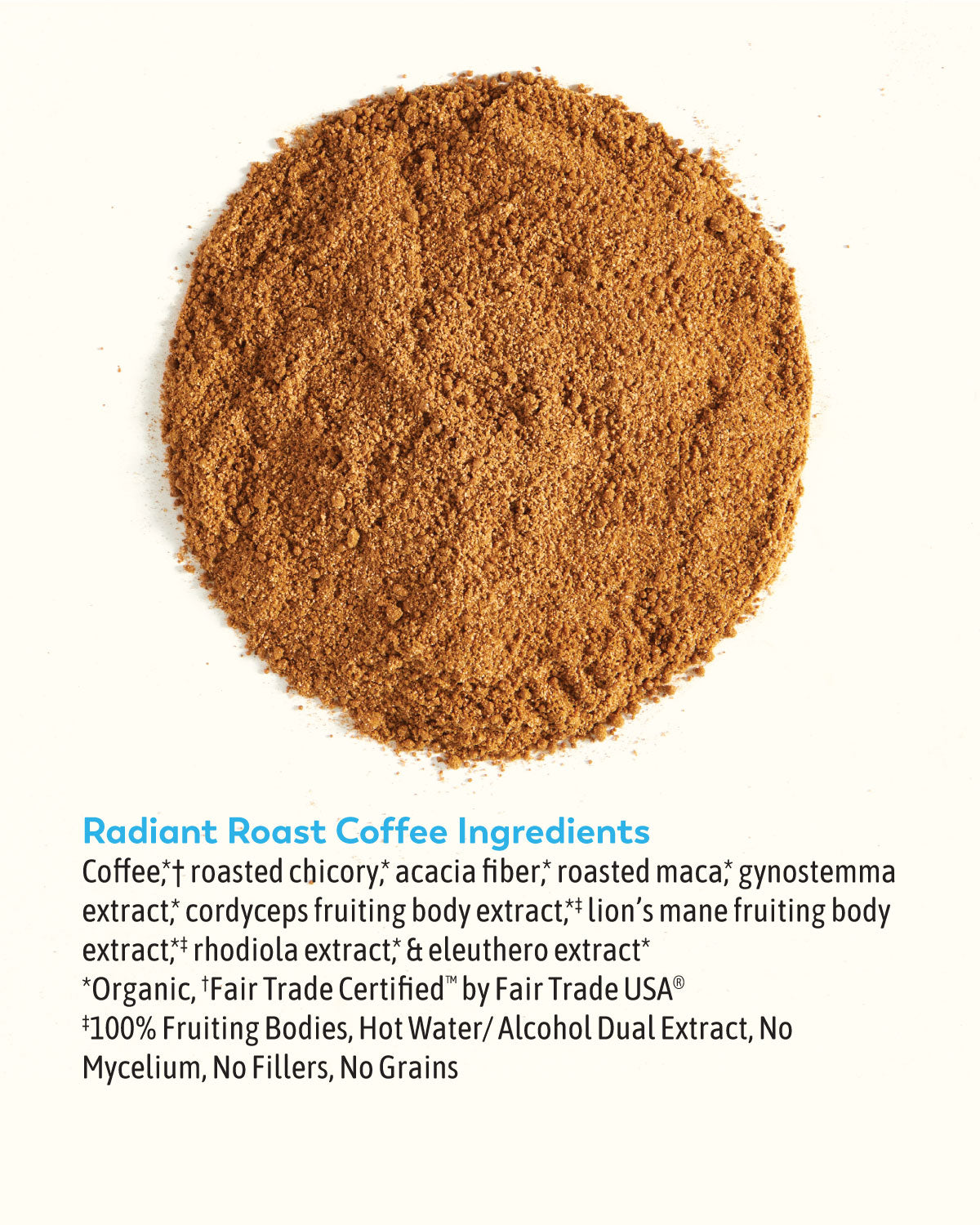 RADIANT ROAST COFFEE | 5 oz/24 svgs | Case of 6