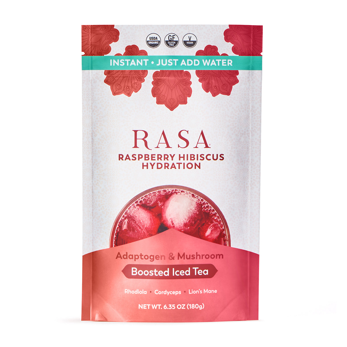 RASPBERRY HIBISCUS HYDRATION | 6oz/24 svgs | Case of 6