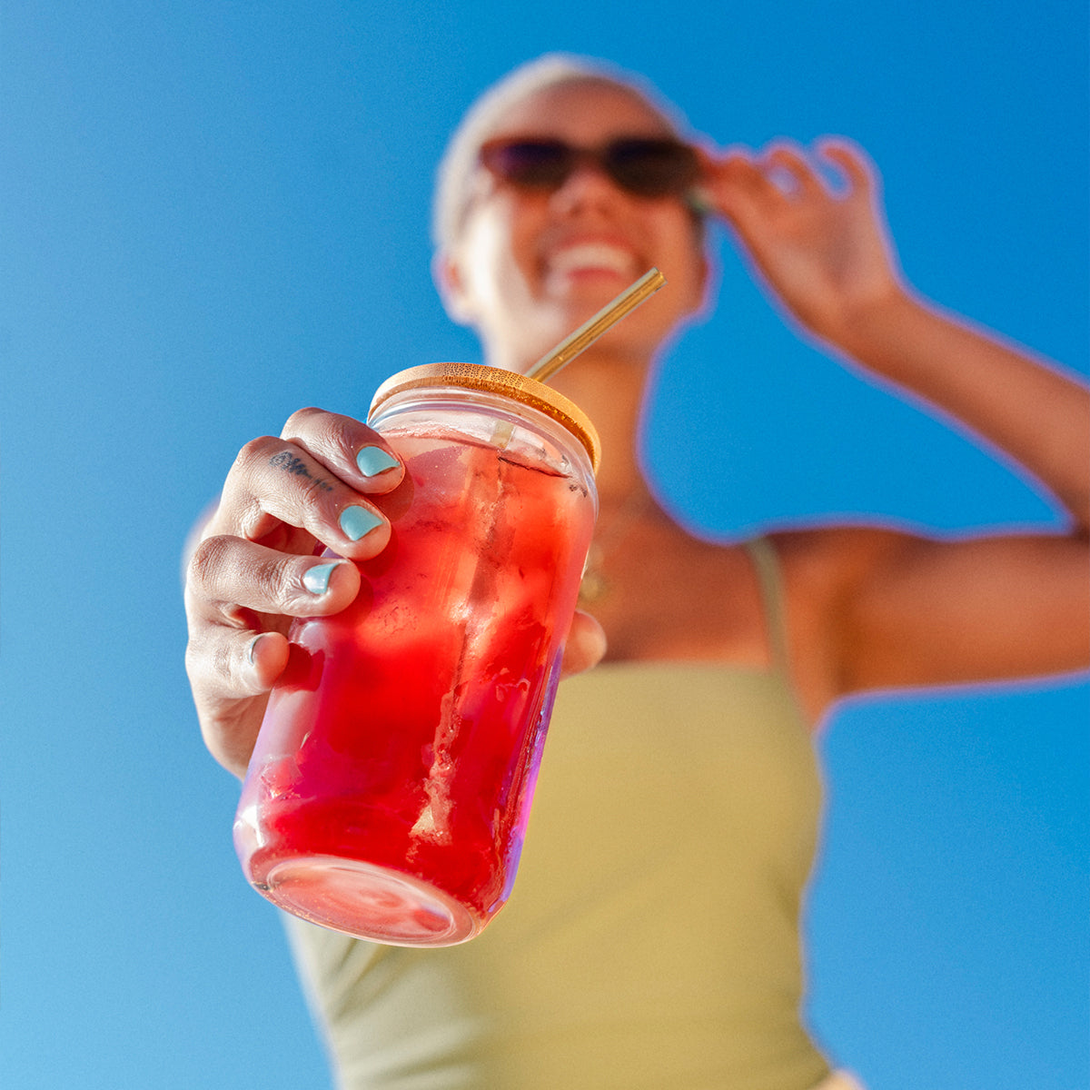 Raspberry Hibiscus Hydration 6 oz - Just Add Water!