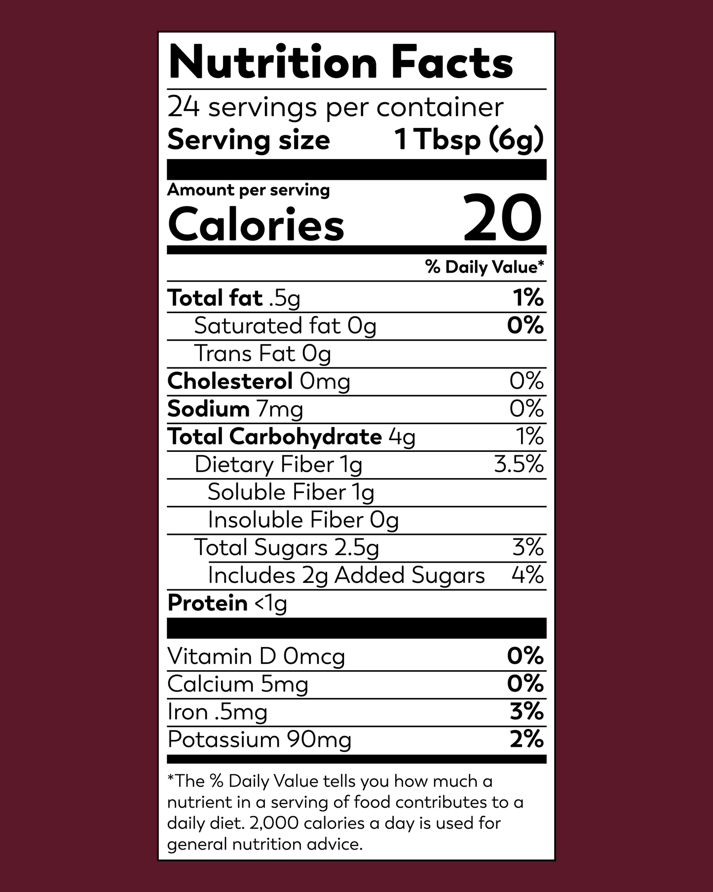 CACAO NOIR | 5oz/24 svgs | Case of 6