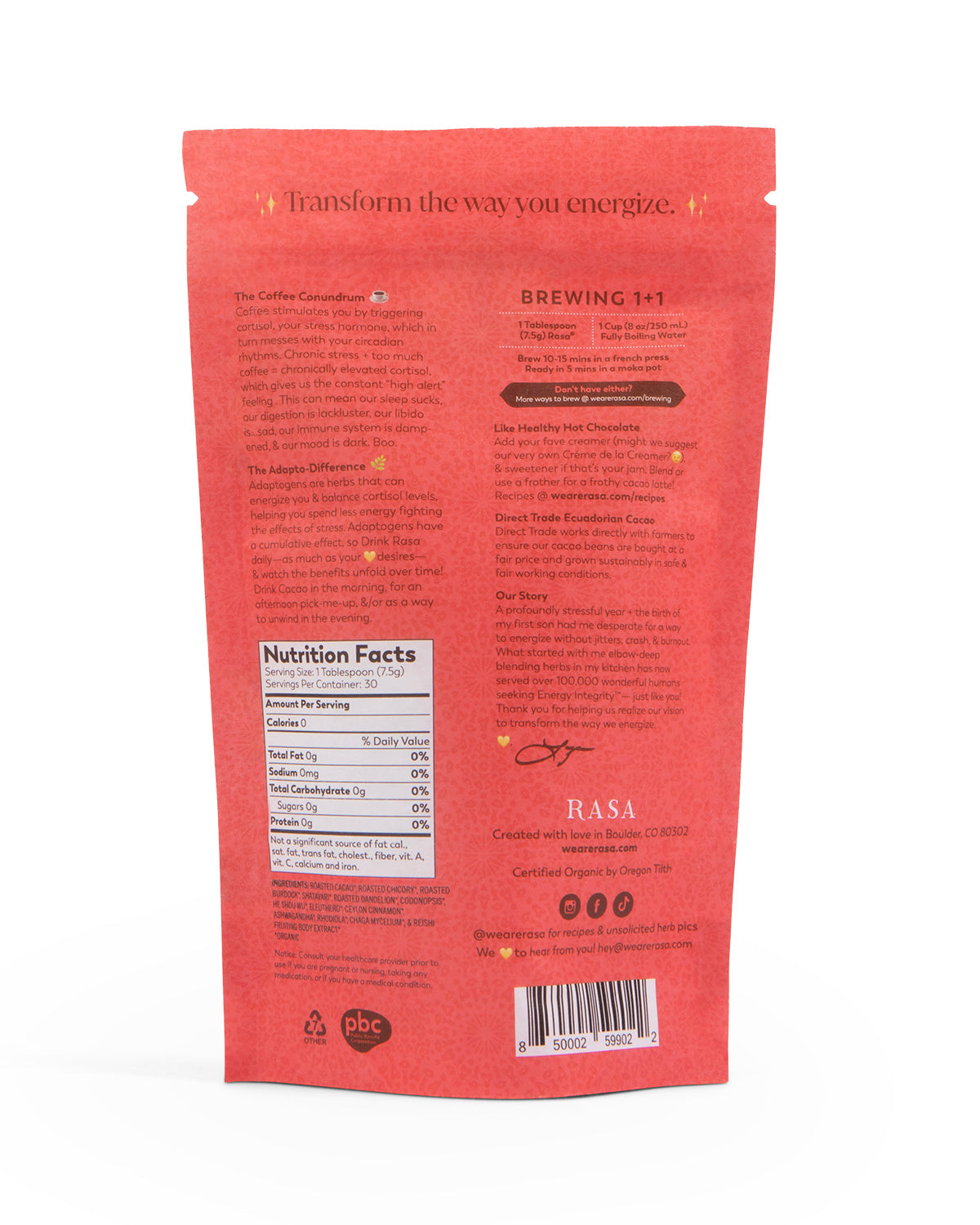 CACAO | French Press Brew |  8 oz/30 svgs