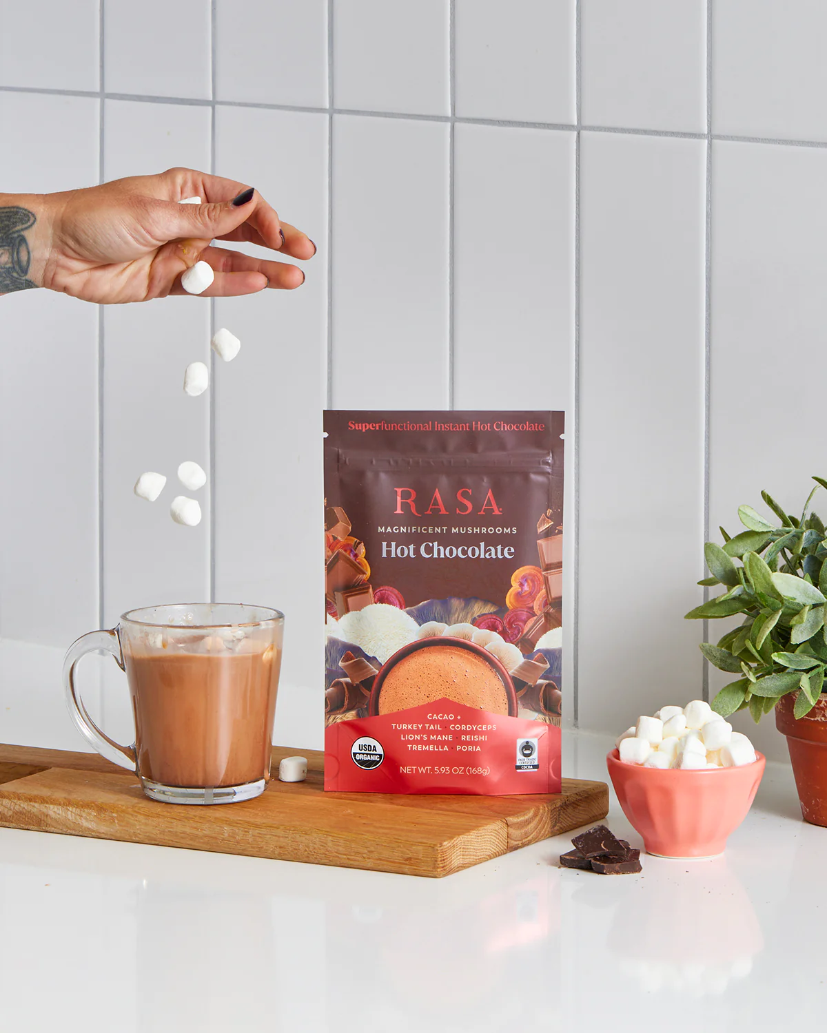 MAGNIFICENT MUSHROOMS HOT CHOCOLATE | 6 oz/24 svgs
